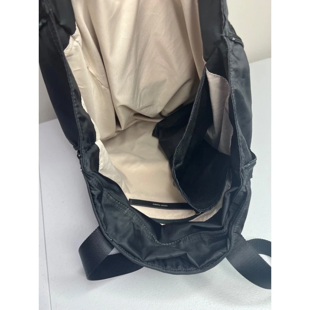 Lululemon Bring It Om Tote Bag Black Expandable Gym Yoga